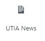 UTIA News Icon