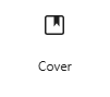 Cover Block icon in WordPress