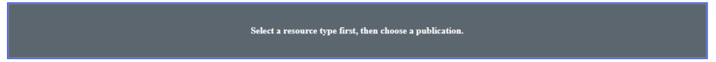 Screenshot of UTIA Resource - Single Block when first placed on a webpage in edit mode