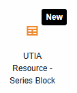 Series Block icon in WordPress